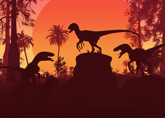 Raptor dinosaur