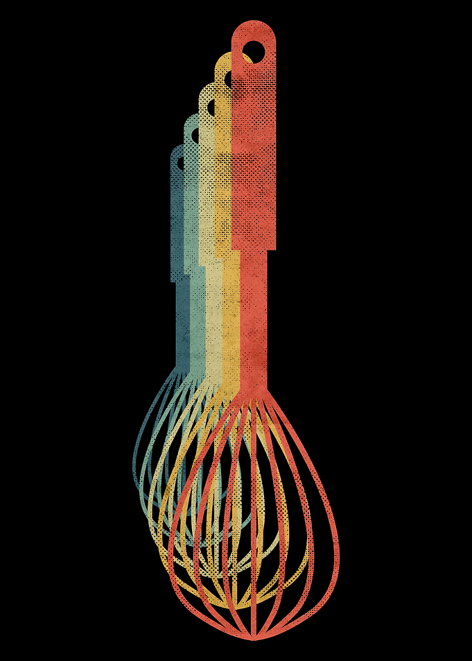 Whisk Retro Vintage Color
