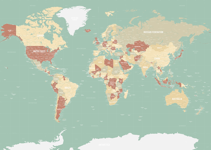 Map of the World