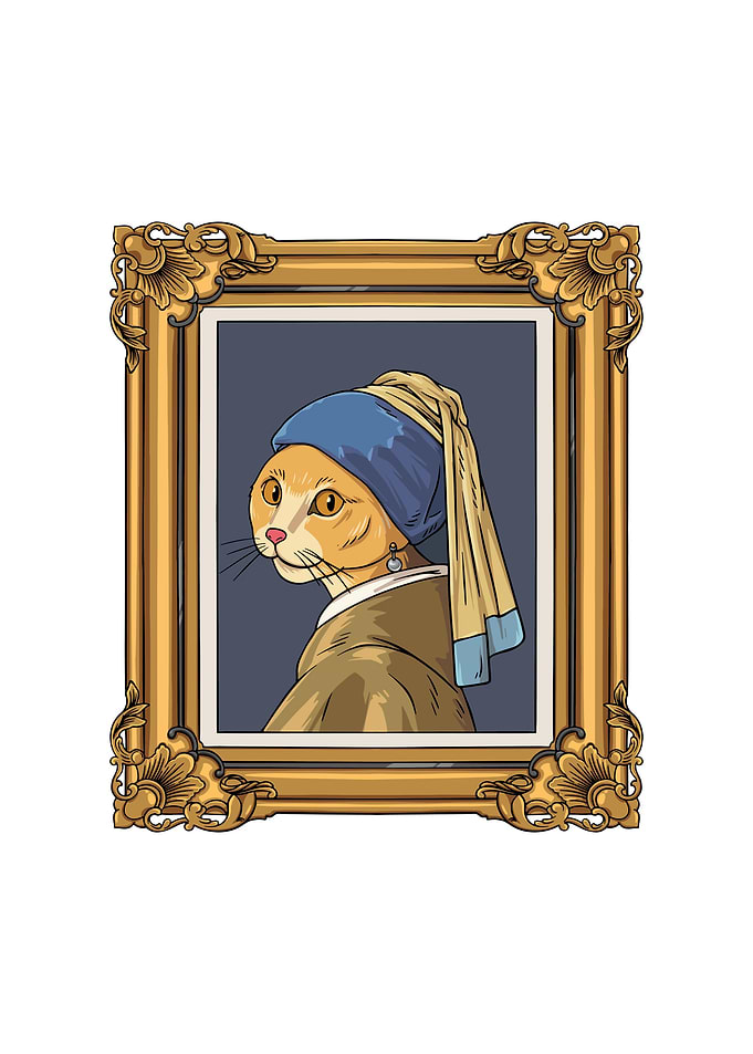 Art History Cat Fine Arts