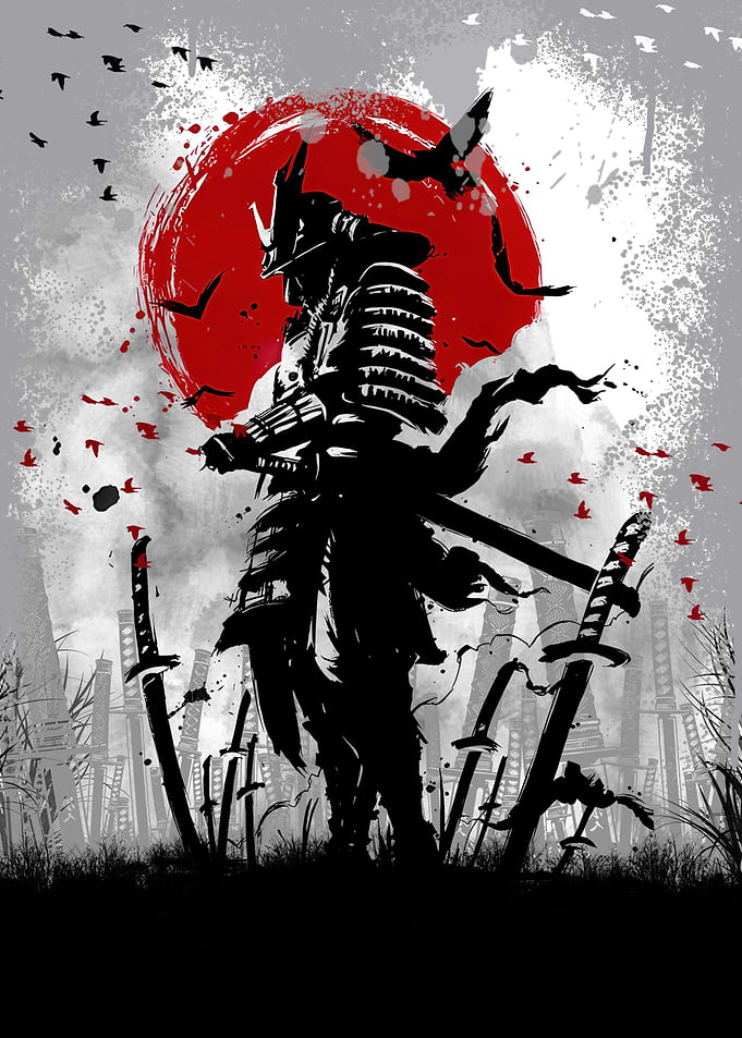 ready to fight samurai