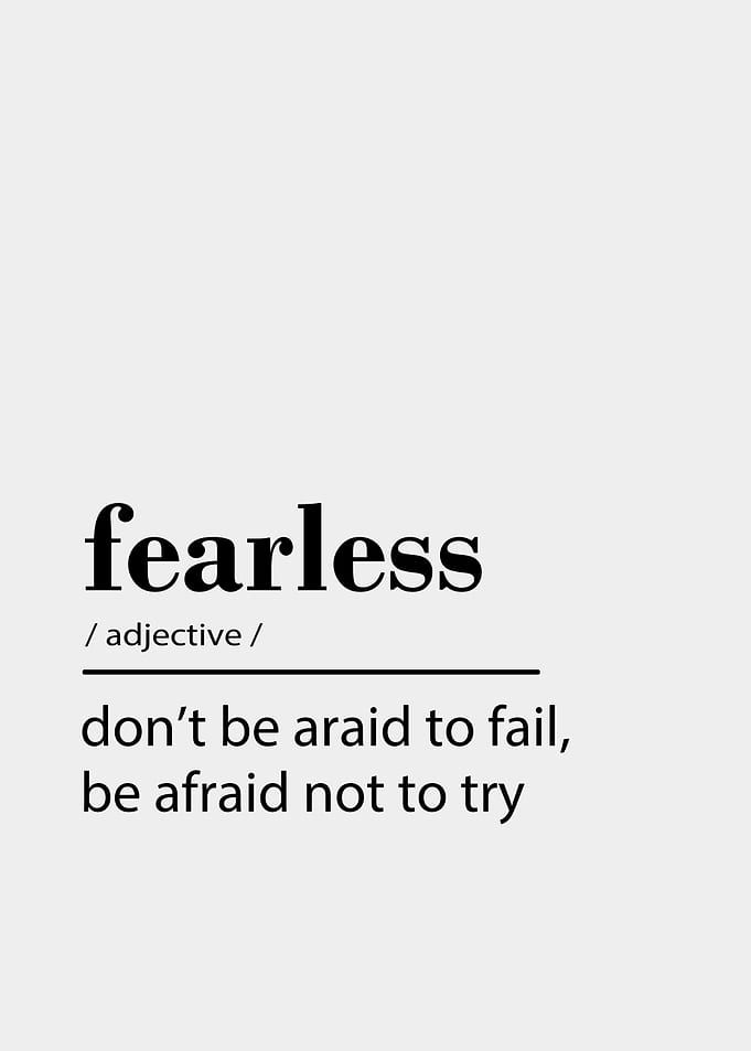 fearless definition