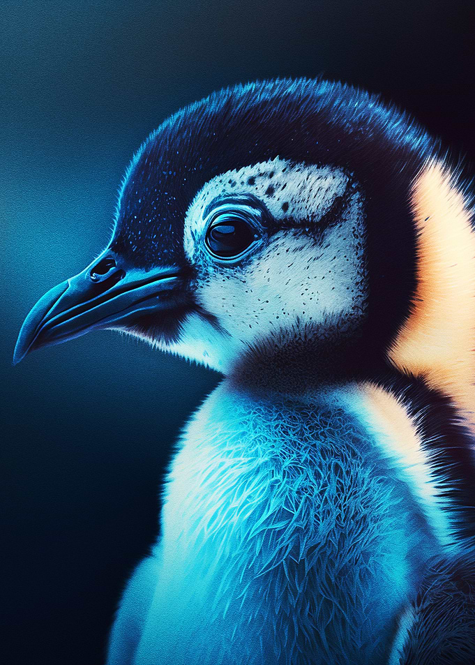 Portrait Baby Duck