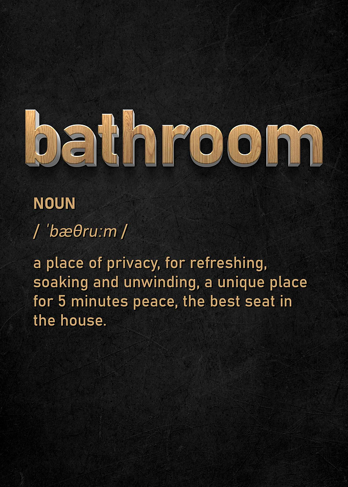 Bathroom Word