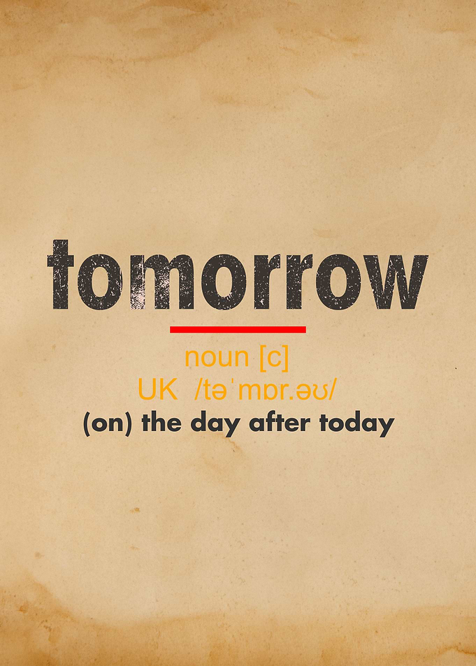 Tomorrow Dictionary