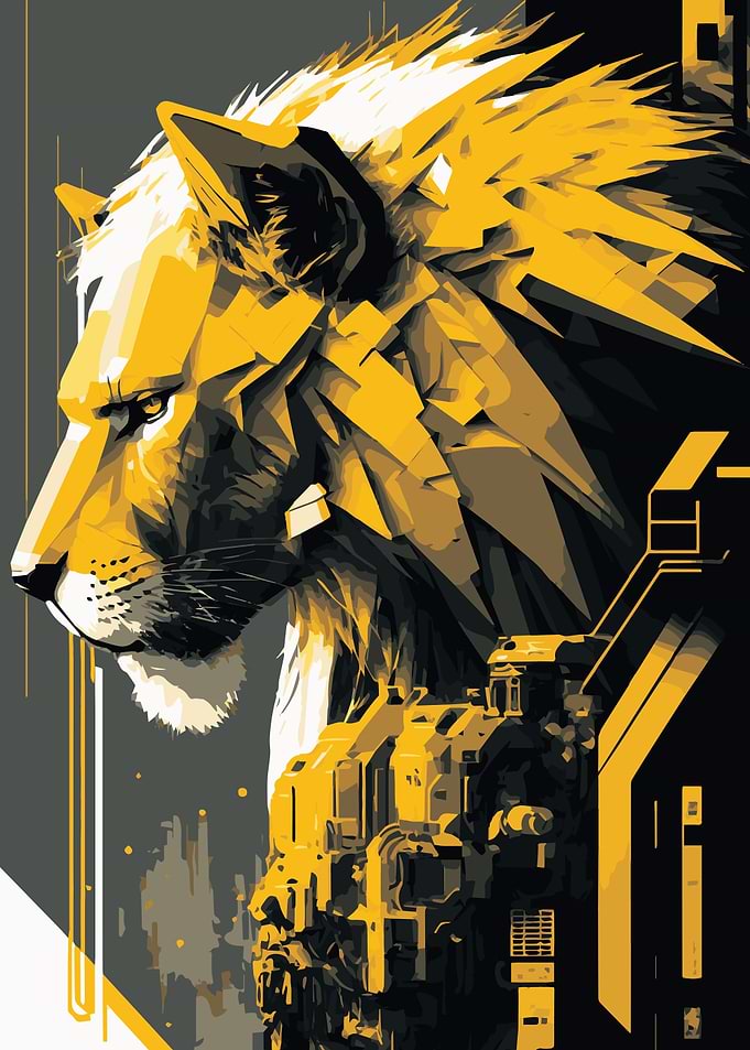 Cyber Lion Animal