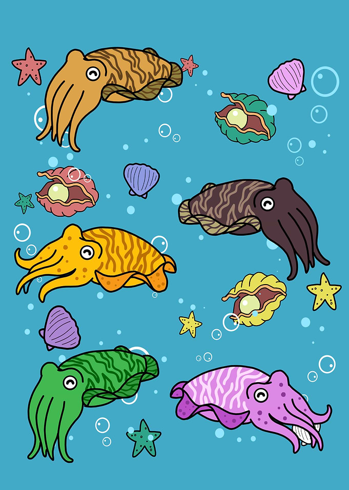 Octopus Ocean Cuttlefish