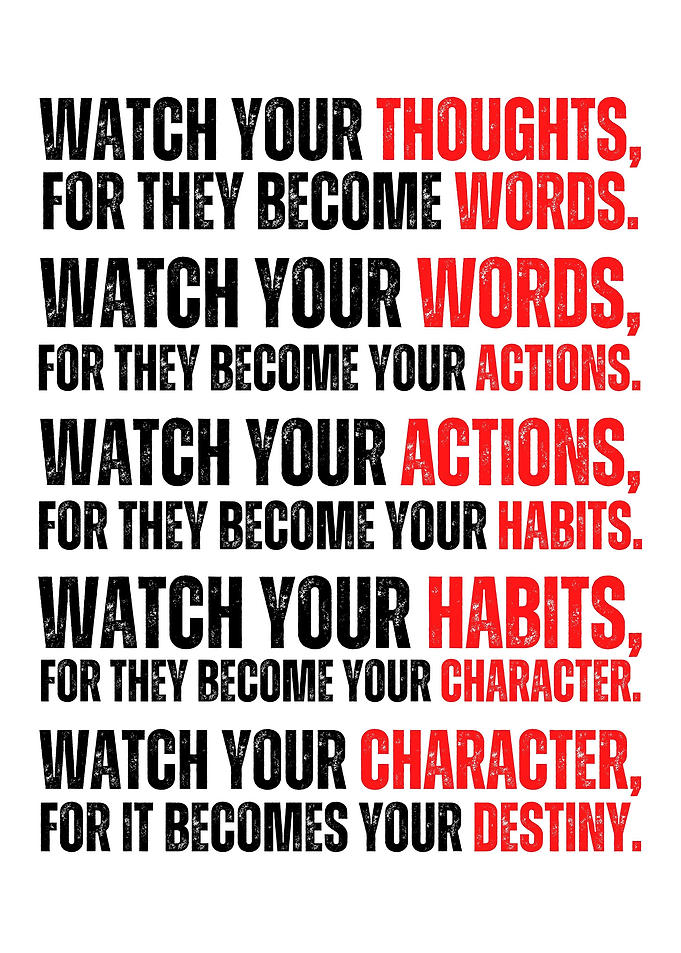 Motivation Text Art