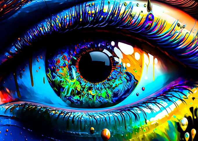Abstract Eye