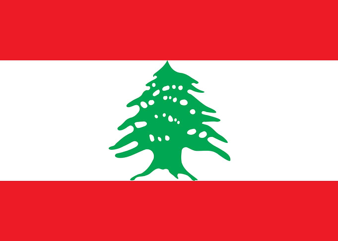 Lebanese Flag of Lebanon