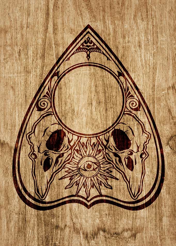 Ouija planchette Raven