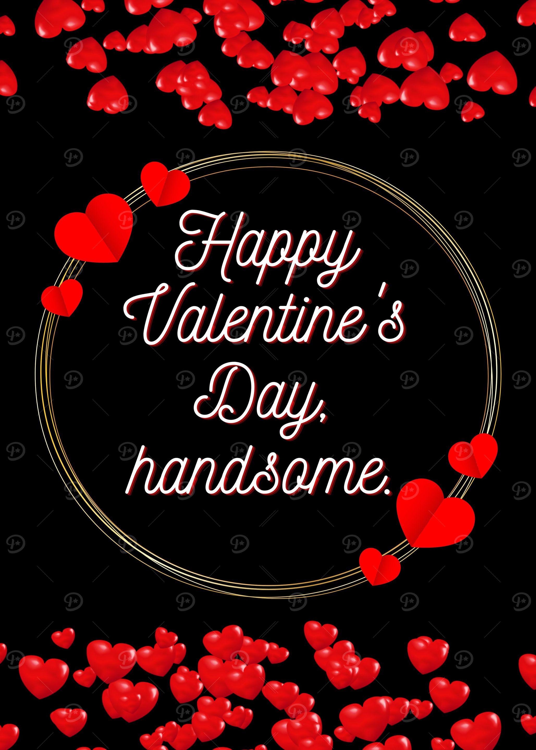 Valentine day poster