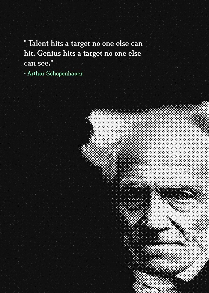Arthur Schopenhauer Talent