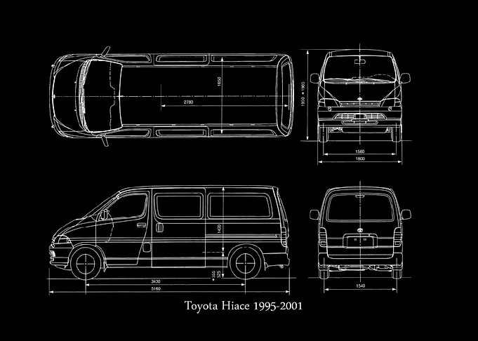 Toyota Hiace 1995 2001