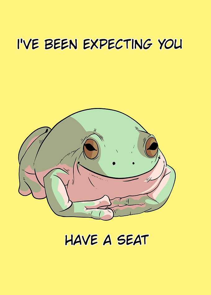 funny frog quote