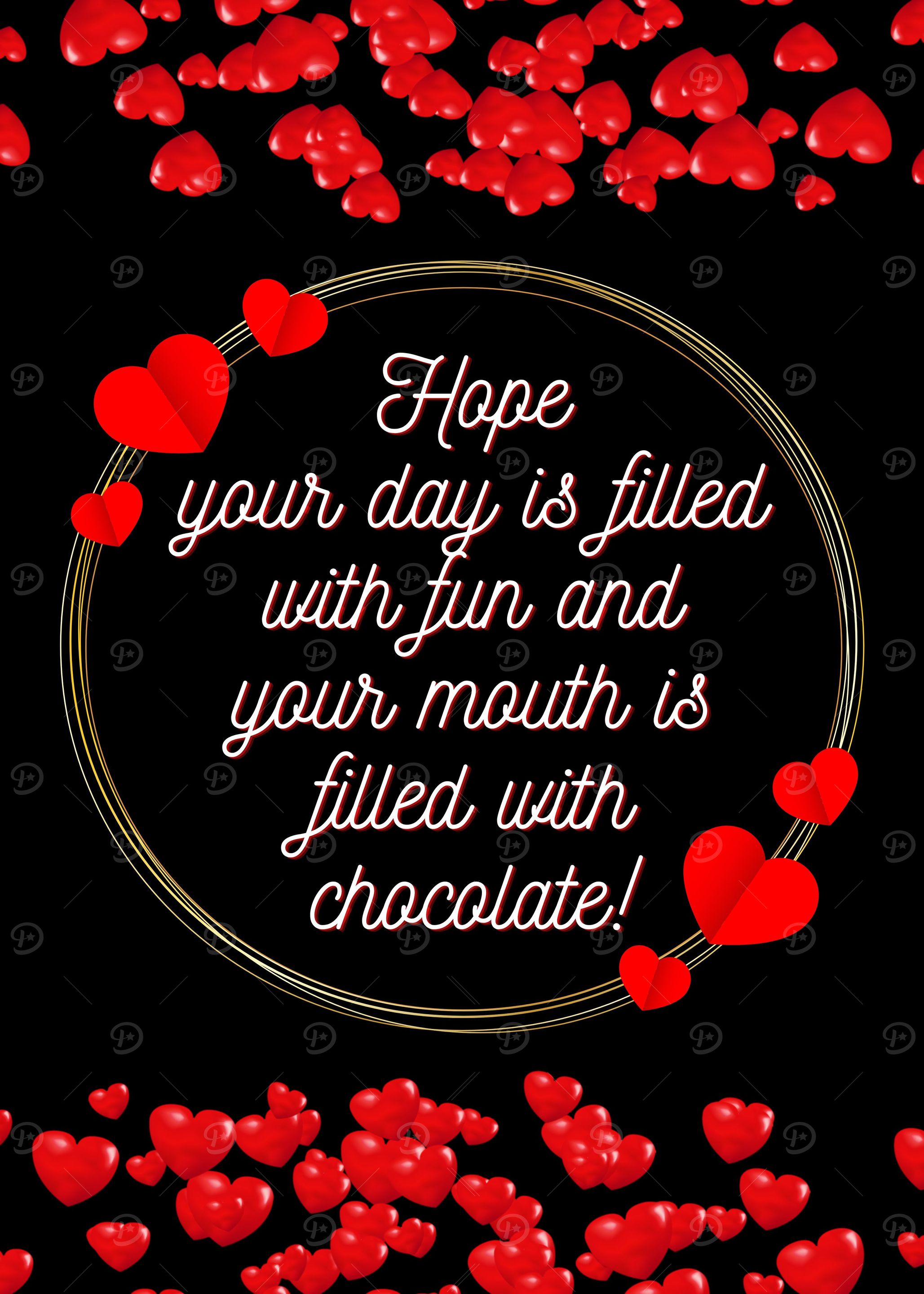 Valentine day poster kid
