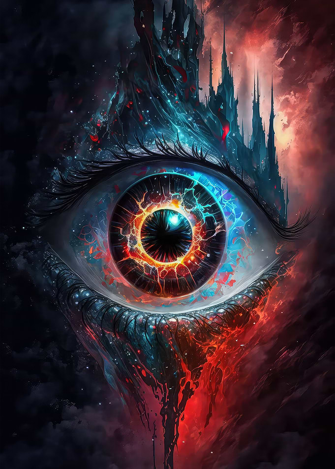 Cosmic Red Eye