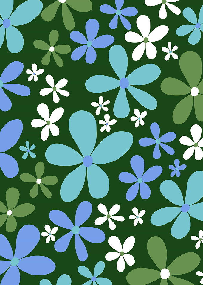 Retro Spring Daisies 6