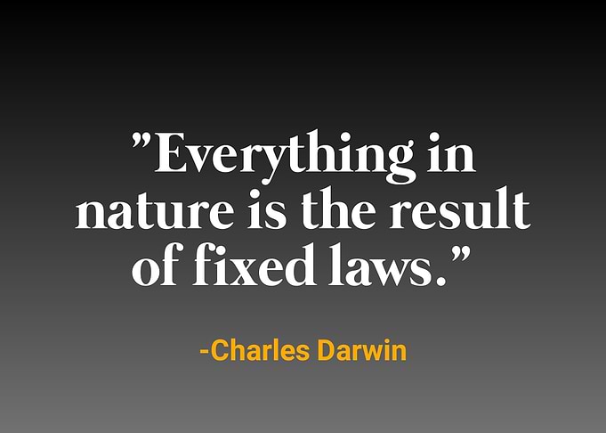 Charles Darwin quote