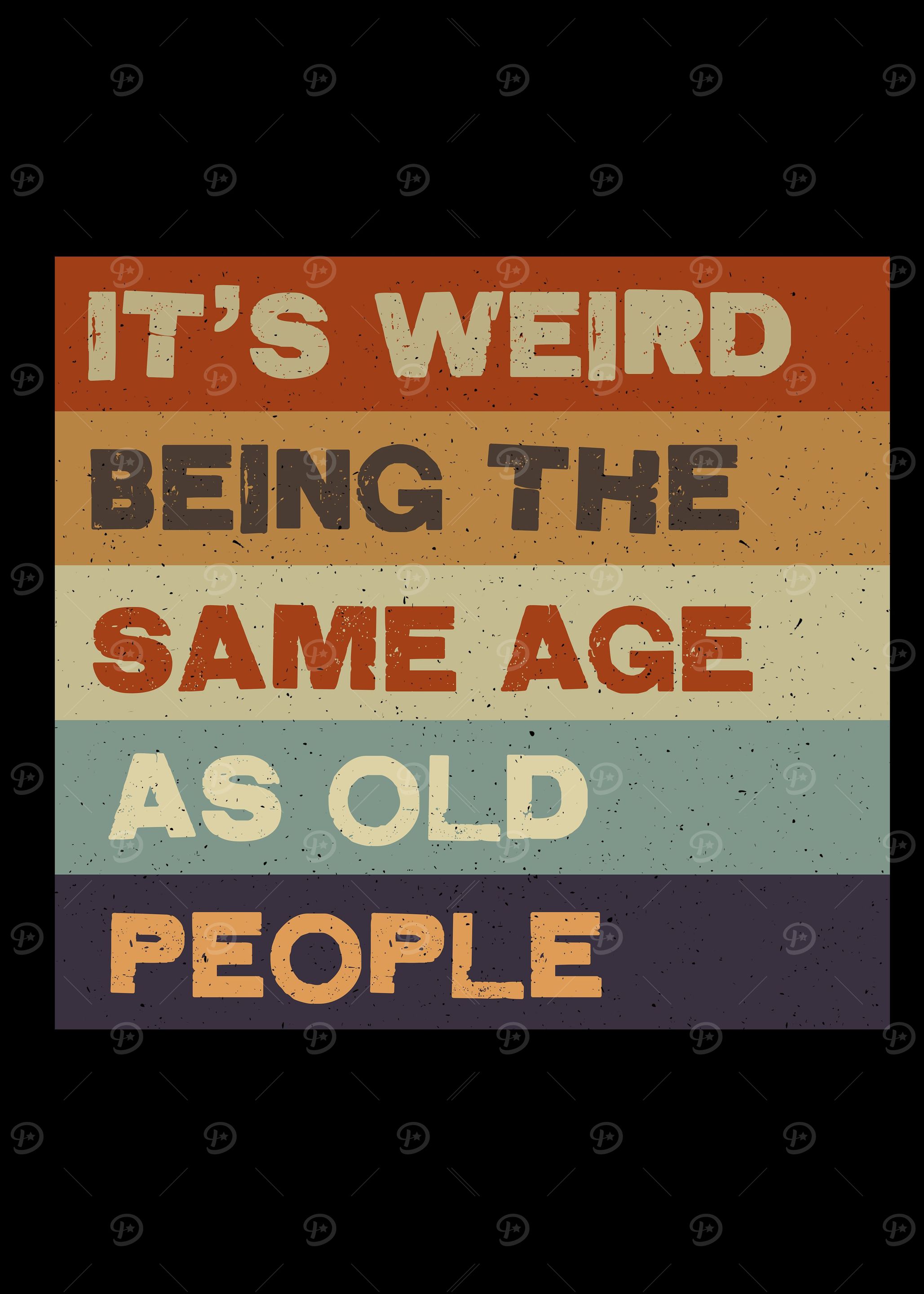 Birthday like old people