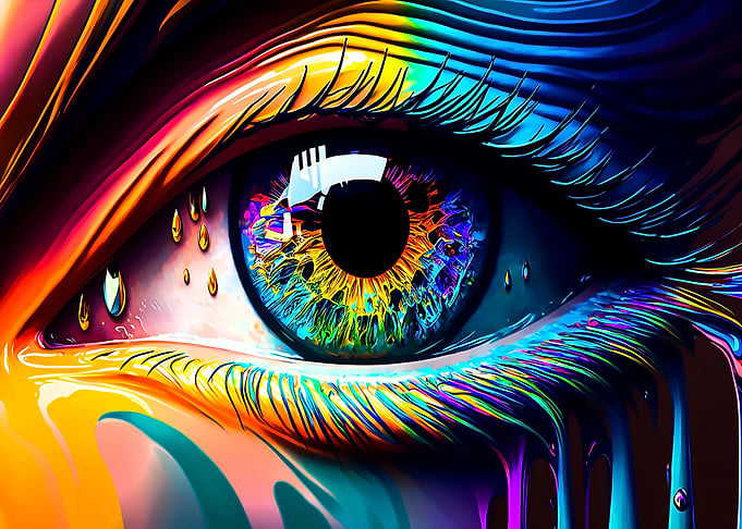 Abstract Eye