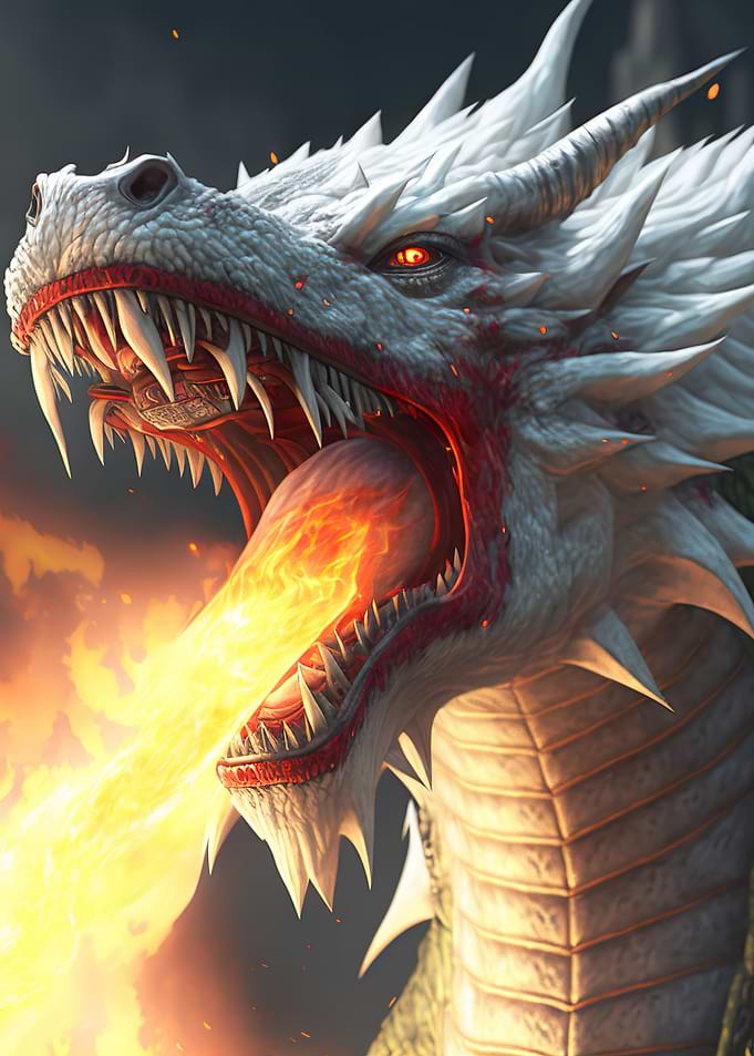 Mystical Dragon Artwork