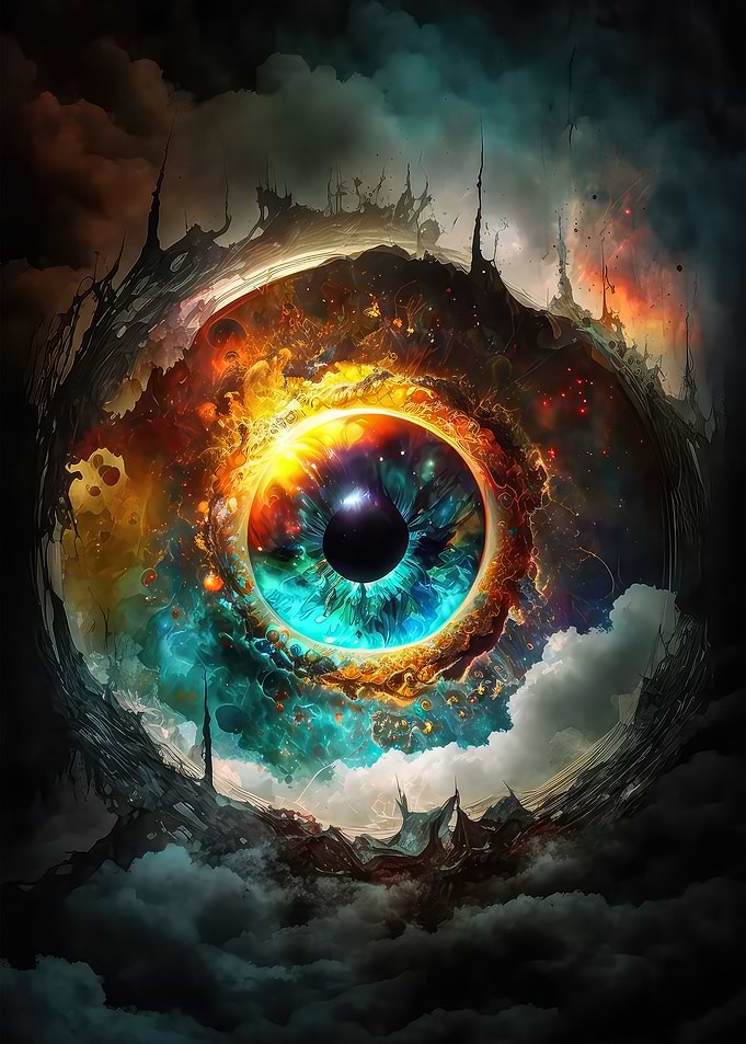 Abstract Eye