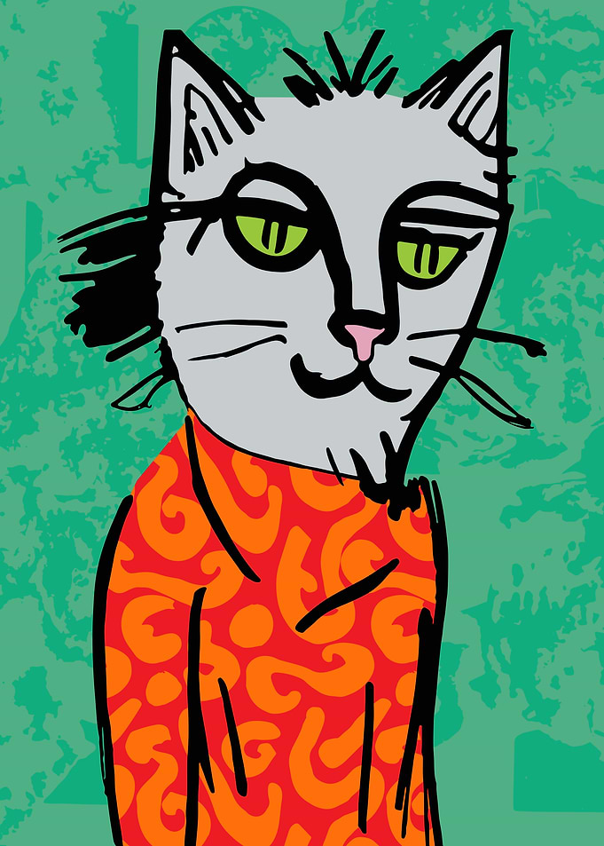 Craig the Cat Portrait