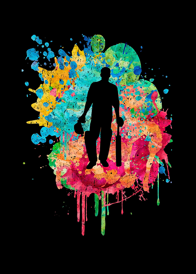 CricketSpieler in Popart