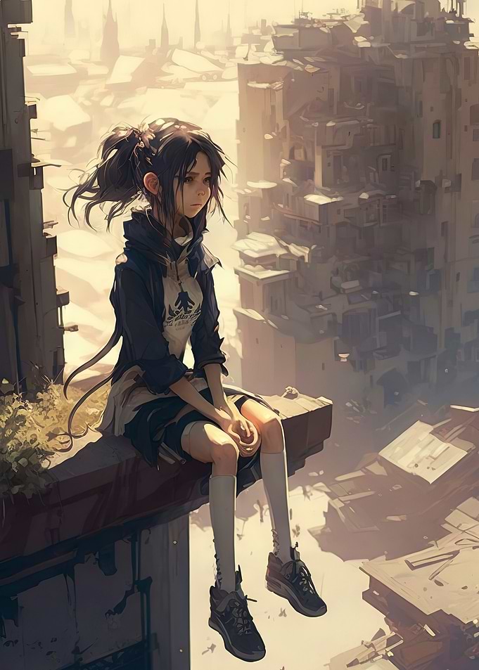 Anime Cityscape