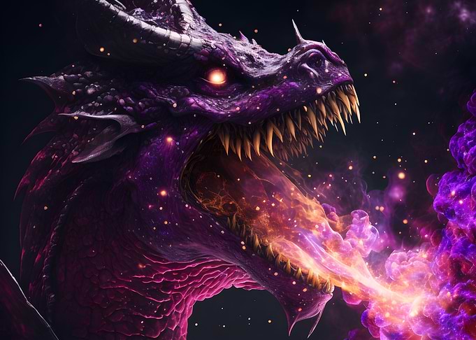 Neon Dragon