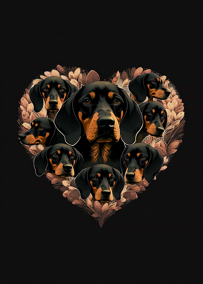 Black and Tan Coonhound