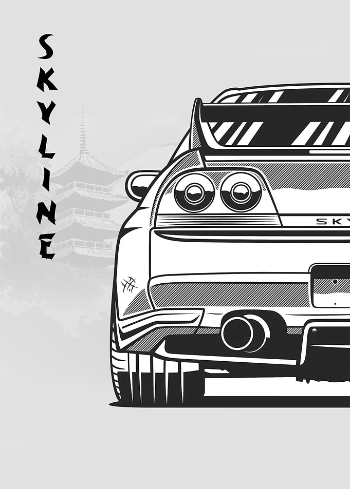 Nissan skyline R33