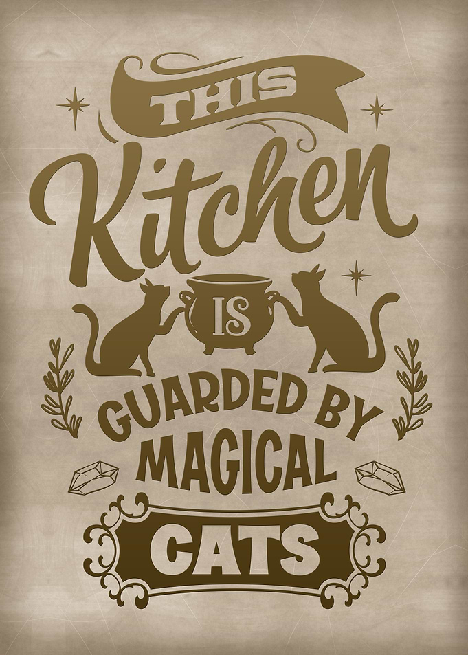 The kitchen is guarded