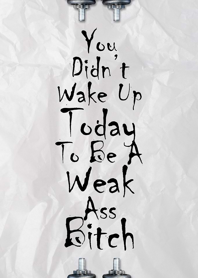 Wake Up Gym Quote
