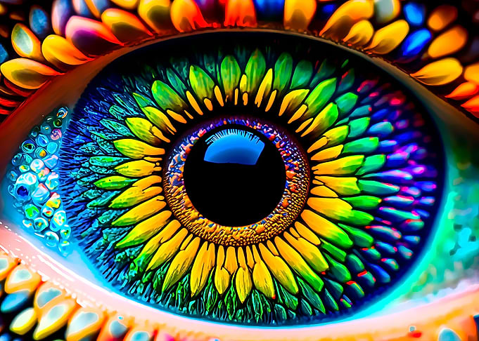 Abstract Eye