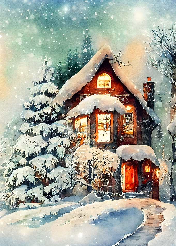 Watercolor Winter