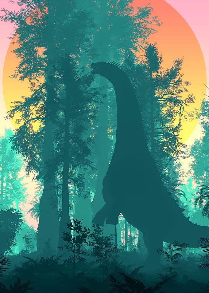 Brontosaurus dinosaur