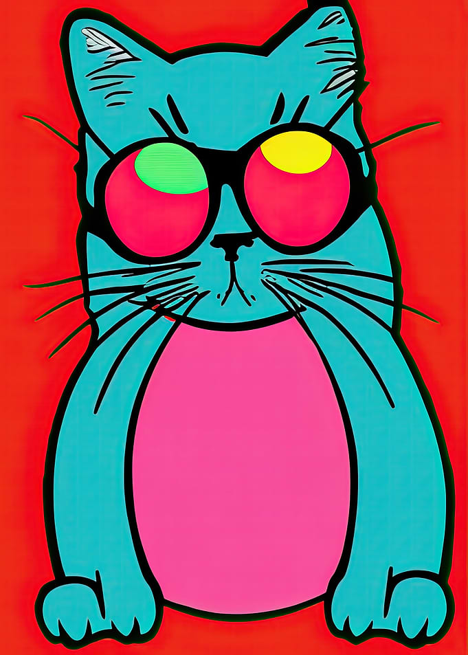 Pop Art Cat 11