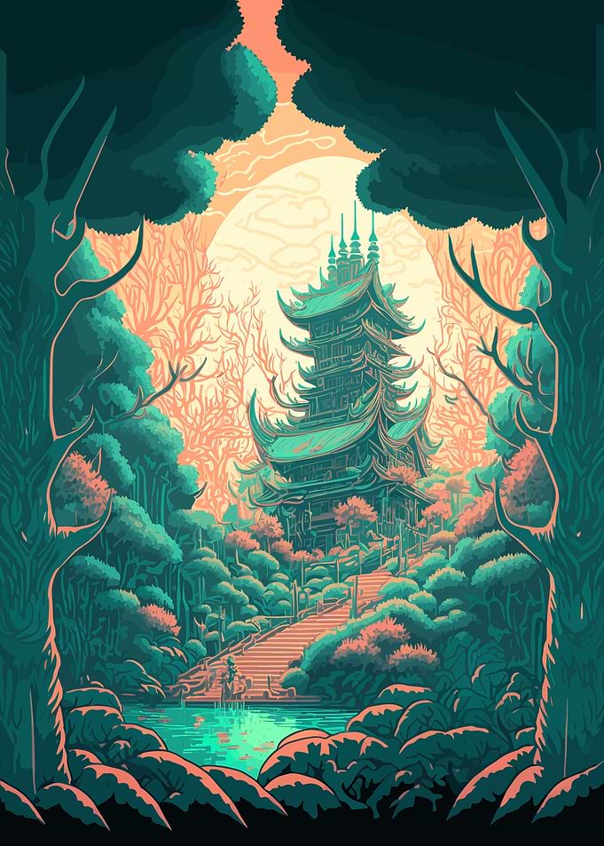 Magical forest