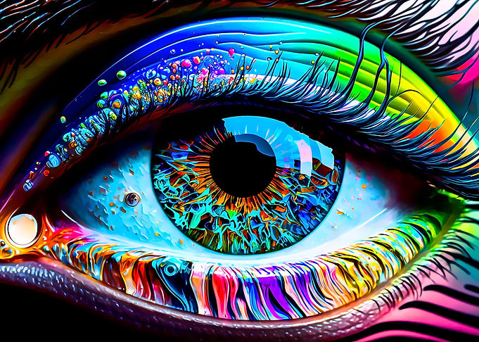 Abstract Eye