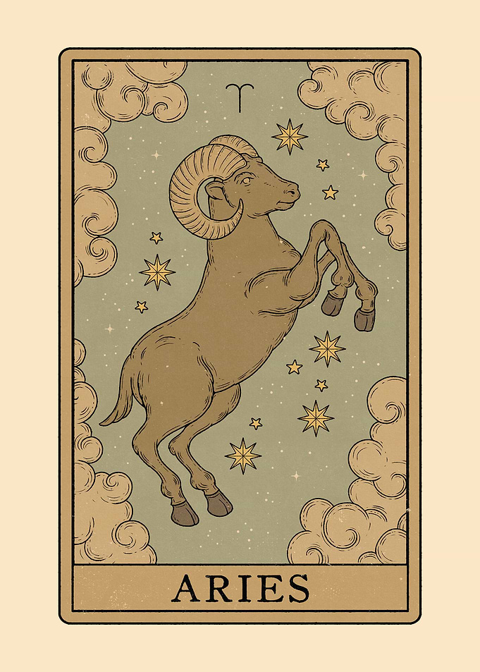 Aries Tarot Card