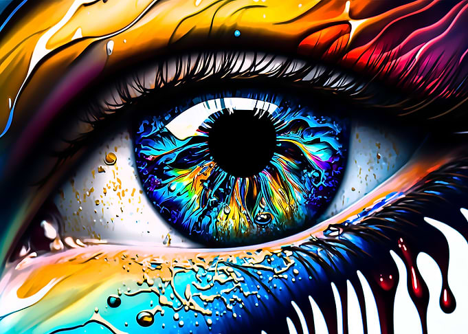 Abstract Eye