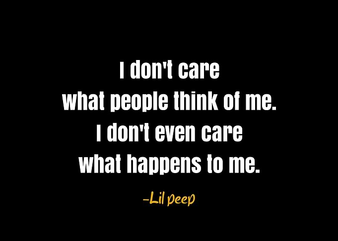 lil peep quotes
