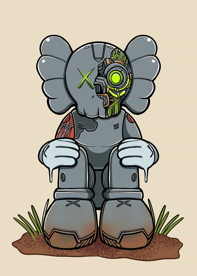 Robot kaws