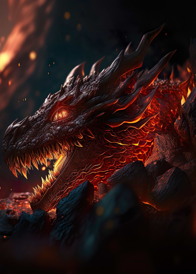 Mystical Dragon Artwork