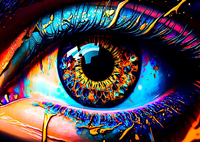 Abstract Eye