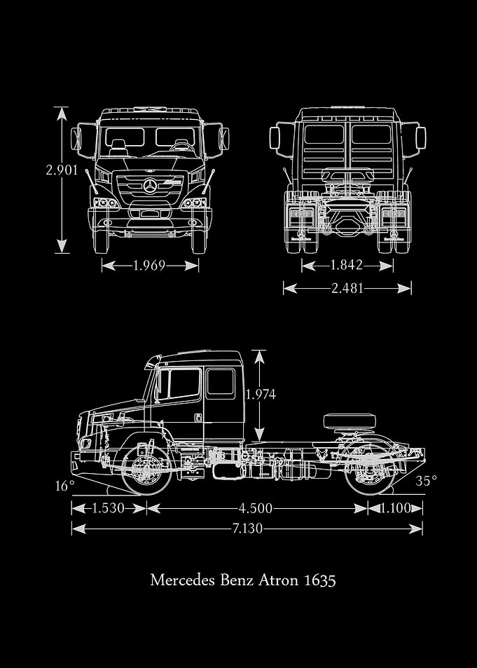 Mercedes Benz Atron 1635