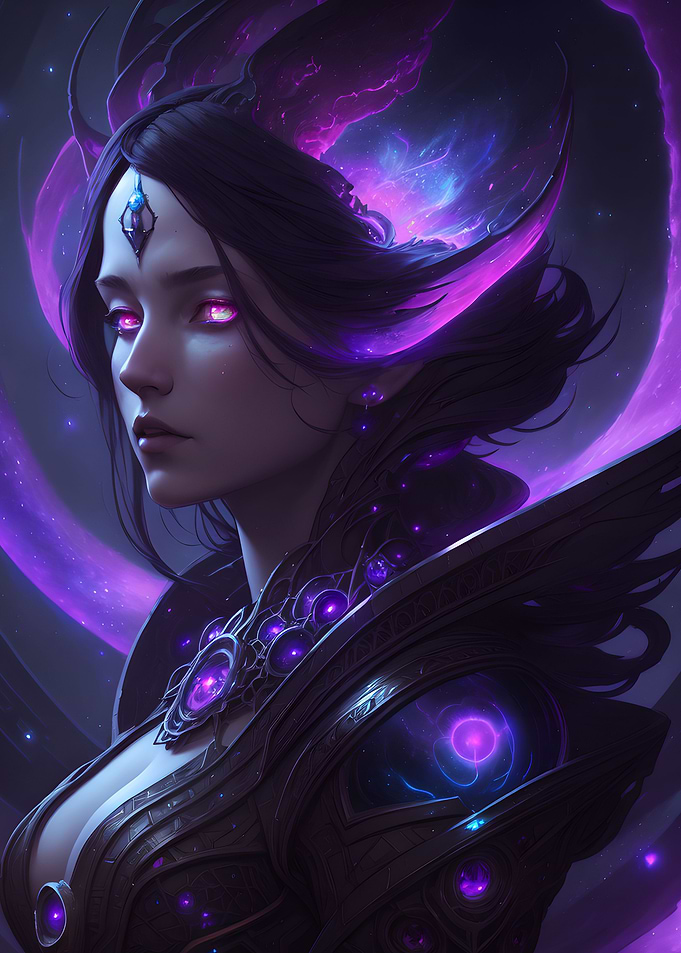 Cosmic sorceress