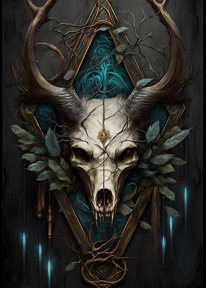 Shaman skull